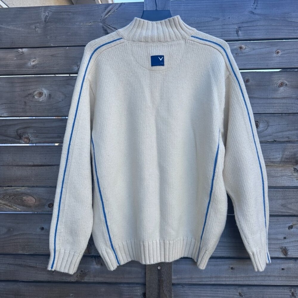 RARE Callaway Golf Sport Quarter Zip Knit Chunky Sweater - XXL - Picture 9 of 11